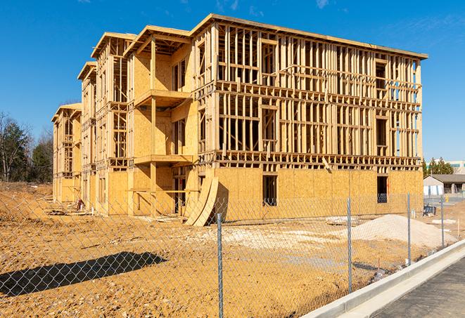 a long-lasting temporary fence helping to keep construction zones safe in Corte Madera, CA